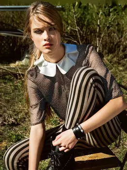 Выкройка: Блузка прямого кроя