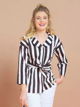 Выкройка: Блузка прямого силуэта