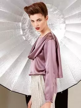 Выкройка: Блузка прямого силуэта