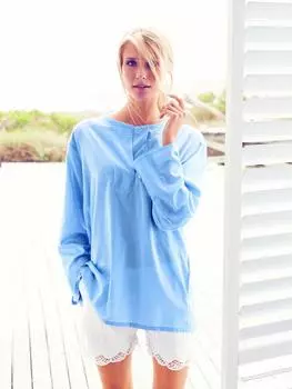 Выкройка: Блузка прямого силуэта