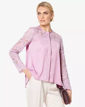 Выкройка: Блузка расклешенного силуэта