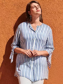 Выкройка: Блузка рубашечного кроя