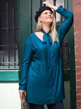 Выкройка: Блузка рубашечного кроя