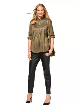 Выкройка: Блузка рубашечного кроя