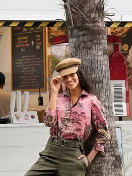 Выкройка: Блузка-рубашка