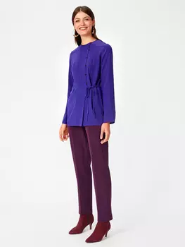 Выкройка: Блузка с асимметричной застежкой