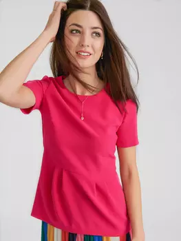 Выкройка: Блузка с баской