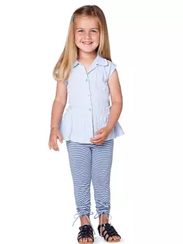 Выкройка: Блузка с баской