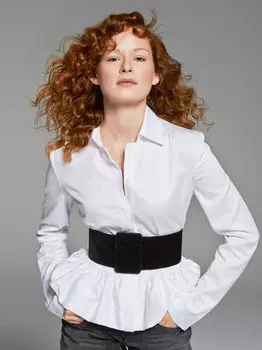 Выкройка: Блузка с баской