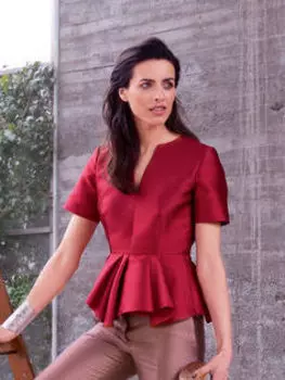 Выкройка: Блузка с баской разной длины