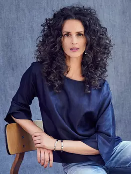 Выкройка: Блузка с цельнокроеными рукавами