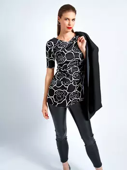 Выкройка: Блузка с драпировкой