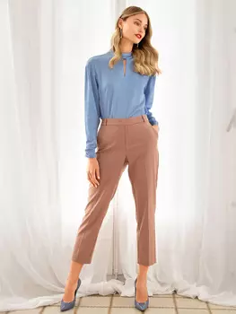 Выкройка: Блузка с каплевидным вырезом