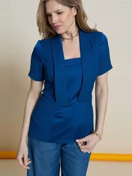 Выкройка: Блузка с коротким рукавом