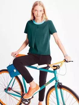 Выкройка: Блузка с короткими рукавами