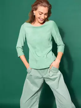 Выкройка: Блузка с круглым вырезом