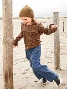 Выкройка: Блузка с «матросским» воротником