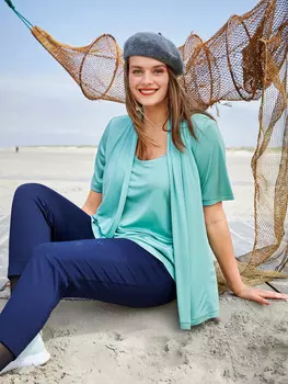 Выкройка: Блузка с необычным воротником