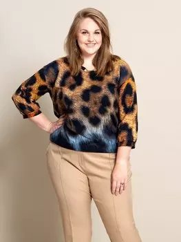 Выкройка: Блузка с оригинальной отделкой горловины