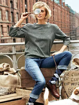 Выкройка: Блузка с оригинальной проймой