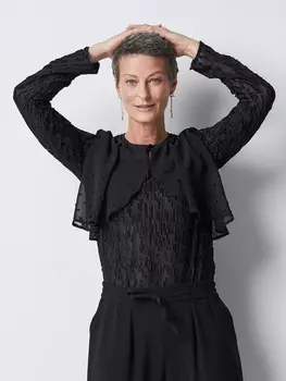 Выкройка: Блузка с отлетными деталями