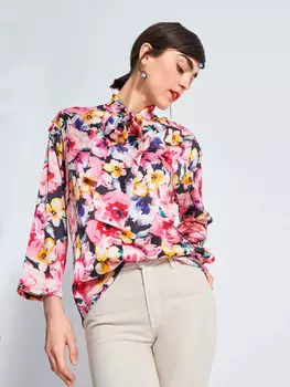 Выкройка: Блузка с рукавами 3/4