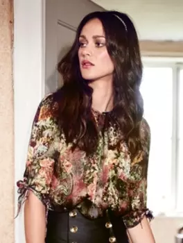 Выкройка: Блузка с рукавами 3/4