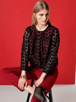 Выкройка: Блузка с рукавами 7/8