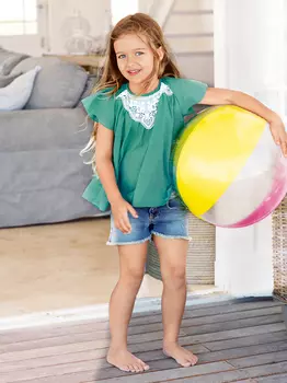 Выкройка: Блузка с рукавами реглан