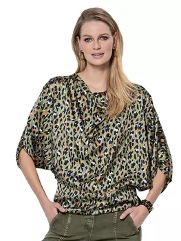 Выкройка: Блузка с широкими рукавами