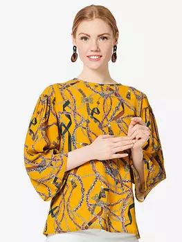 Выкройка: Блузка с широкими рукавами