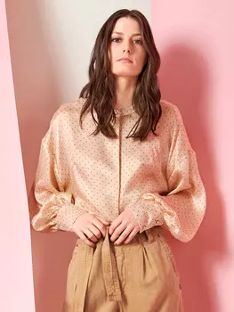 Выкройка: Блузка с супатной застежкой