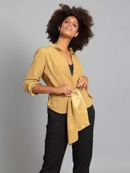 Выкройка: Блузка с супатной застежкой