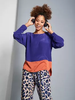 Выкройка: Блузка с удлиненной спинкой