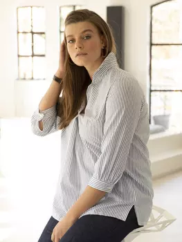 Выкройка: Блузка с V-вырезом