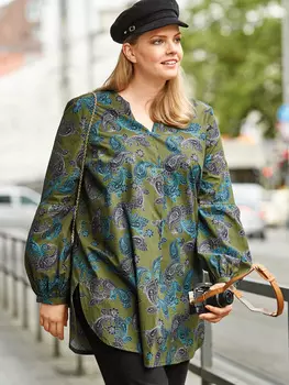 Выкройка: Блузка с V-вырезом