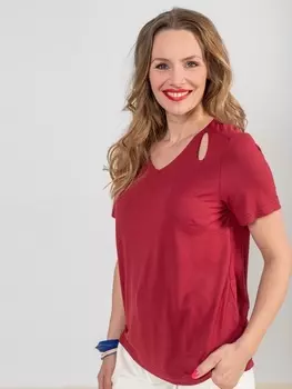 Выкройка: Блузка с вырезами-капельками