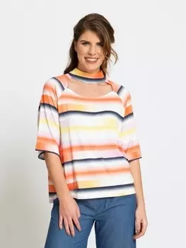 Выкройка: Блузка с вырезами под горловиной