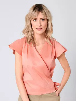 Выкройка: Блузка с запахом