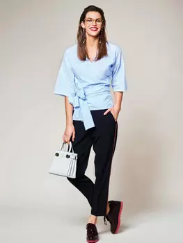 Выкройка: Блузка с запахом