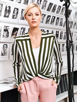 Выкройка: Блузка с запахом