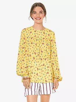 Выкройка: Блузка широкого кроя