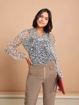 Выкройка: Блузка со сборками на груди