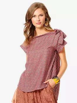 Выкройка: Блузка свободного кроя