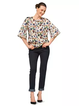 Выкройка: Блузка свободного кроя