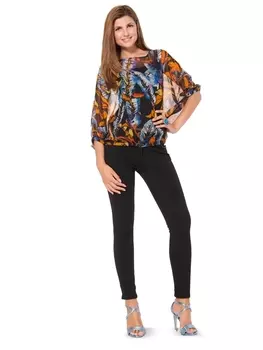 Выкройка: Блузка свободного кроя