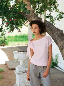 Выкройка: Блузка-топ