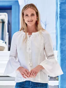 Выкройка: Блузка в фольклорном стиле