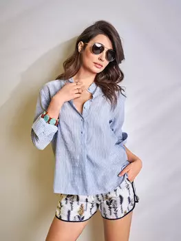 Выкройка: Блузка в рубашечном стиле