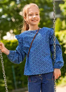 Выкройка: Блузка в стиле хиппи